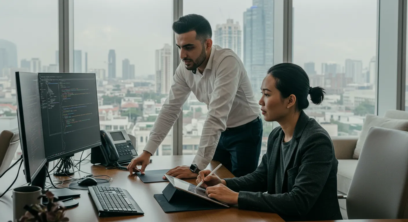 DevOps pipeline with security scanning icon